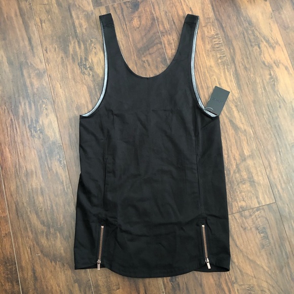 Hurley Sueded Zip Jumper Dress Black - Picture 3 of 10